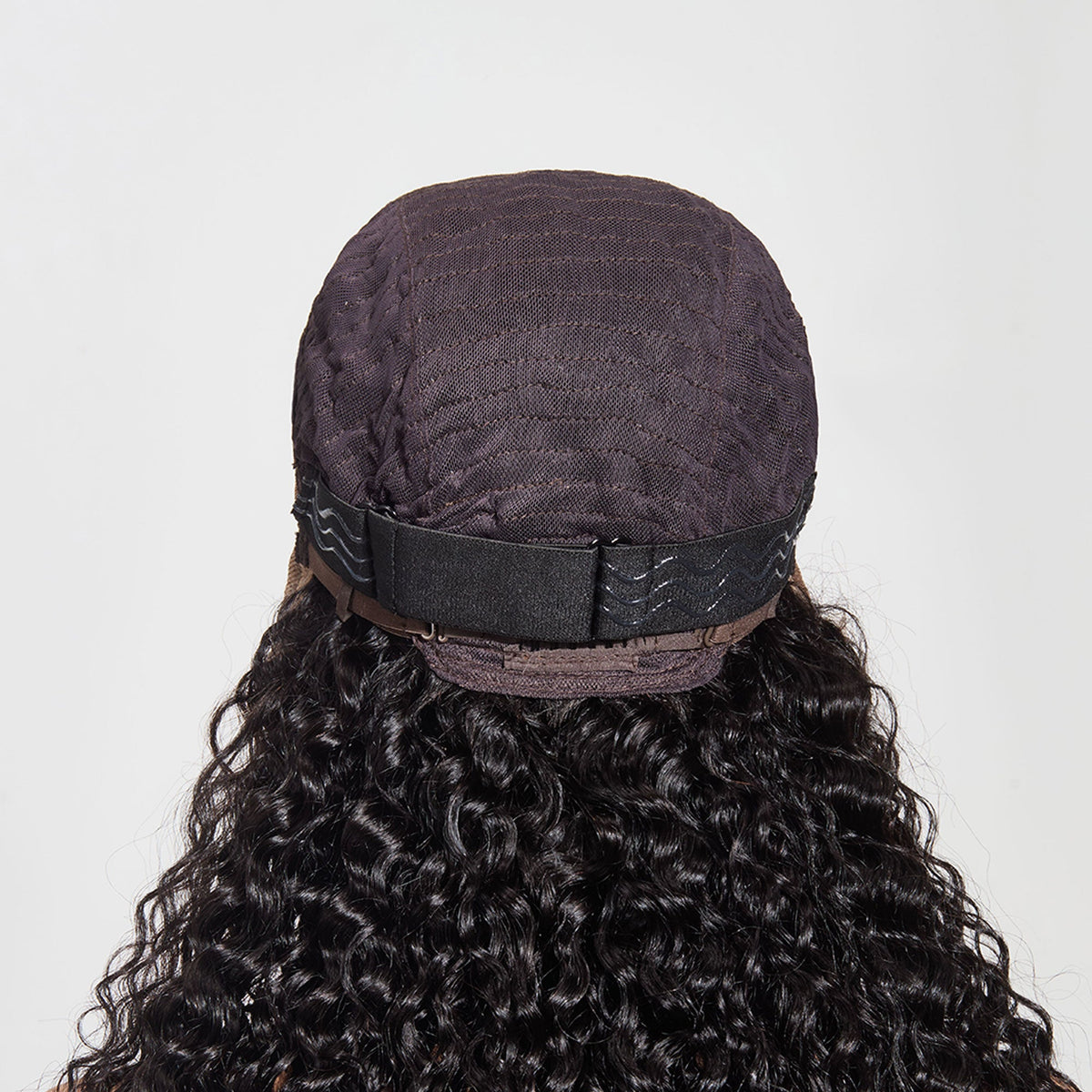 StariaHair 13"x4" HD Lace Water Wave Frontal Wig #1B