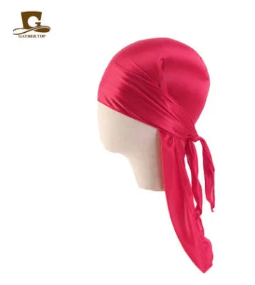 Hat Durag Chemo Caps Skull Hat Turban hair band Bandanas 18 colors for Choose