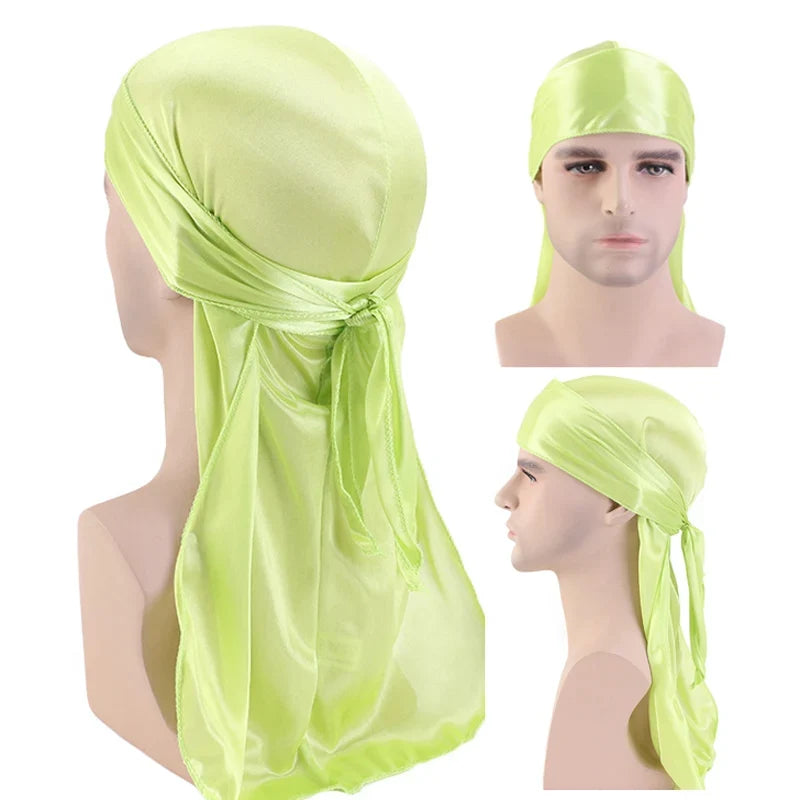 Hat Durag Chemo Caps Skull Hat Turban hair band Bandanas 18 colors for Choose