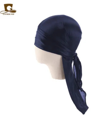 Hat Durag Chemo Caps Skull Hat Turban hair band Bandanas 18 colors for Choose