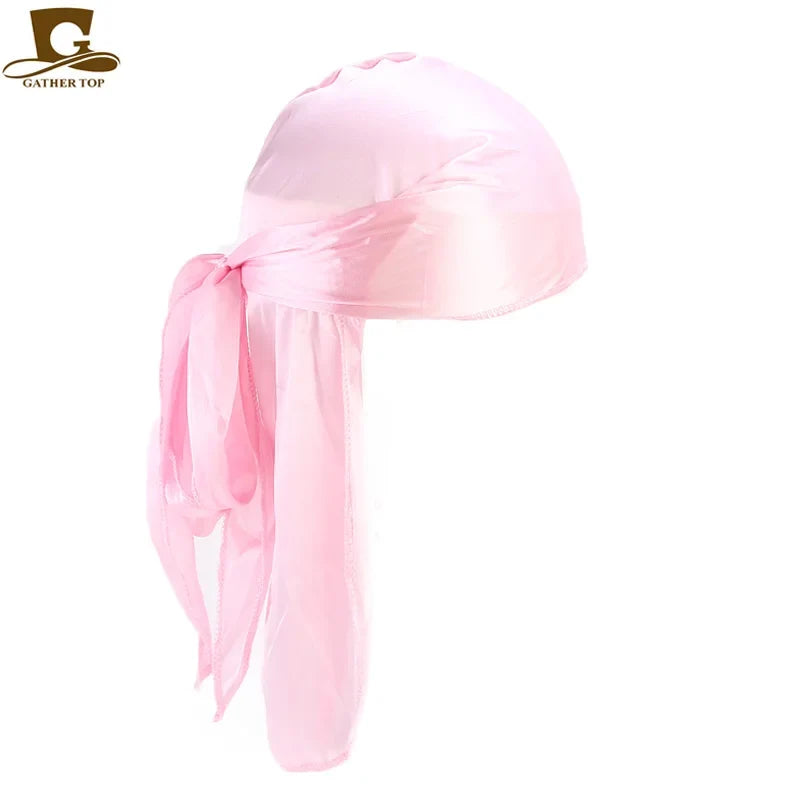 Hat Durag Chemo Caps Skull Hat Turban hair band Bandanas 18 colors for Choose