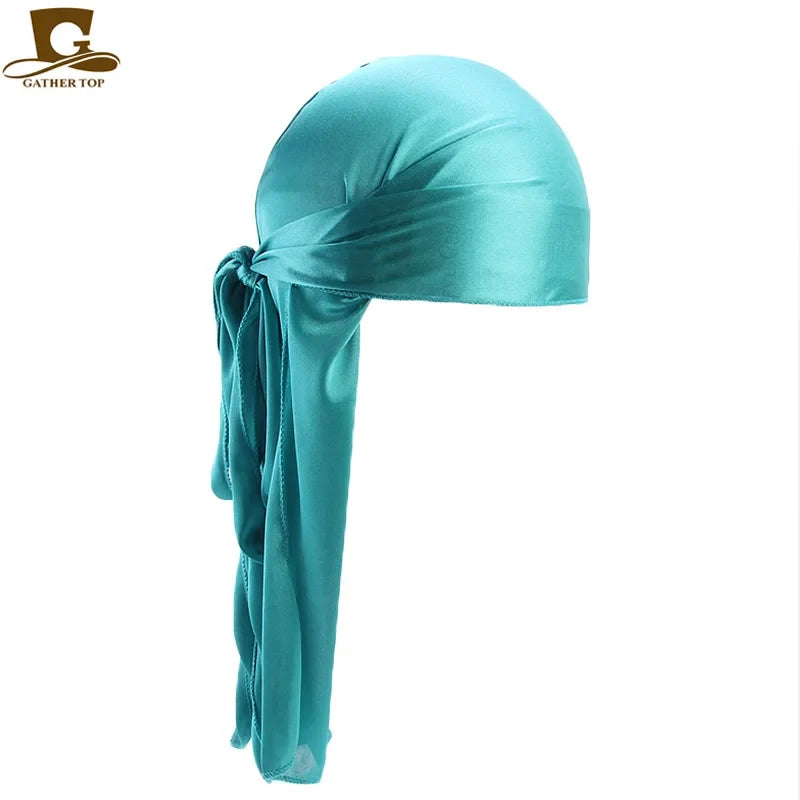 Hat Durag Chemo Caps Skull Hat Turban hair band Bandanas 18 colors for Choose