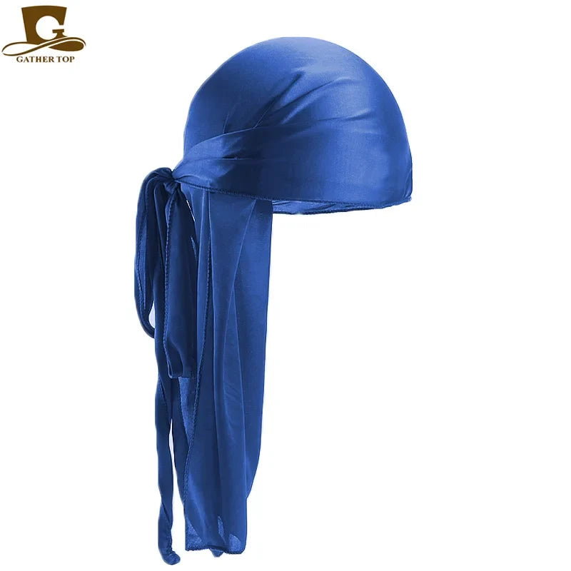 Hat Durag Chemo Caps Skull Hat Turban hair band Bandanas 18 colors for Choose
