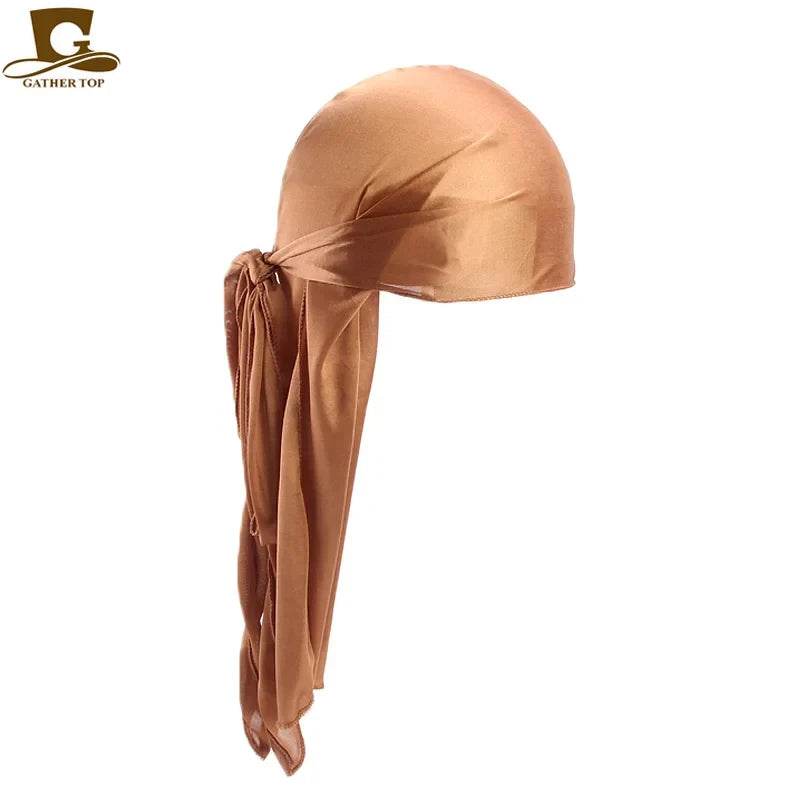 Hat Durag Chemo Caps Skull Hat Turban hair band Bandanas 18 colors for Choose