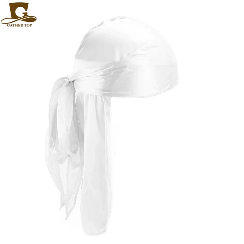 Hat Durag Chemo Caps Skull Hat Turban hair band Bandanas 18 colors for Choose