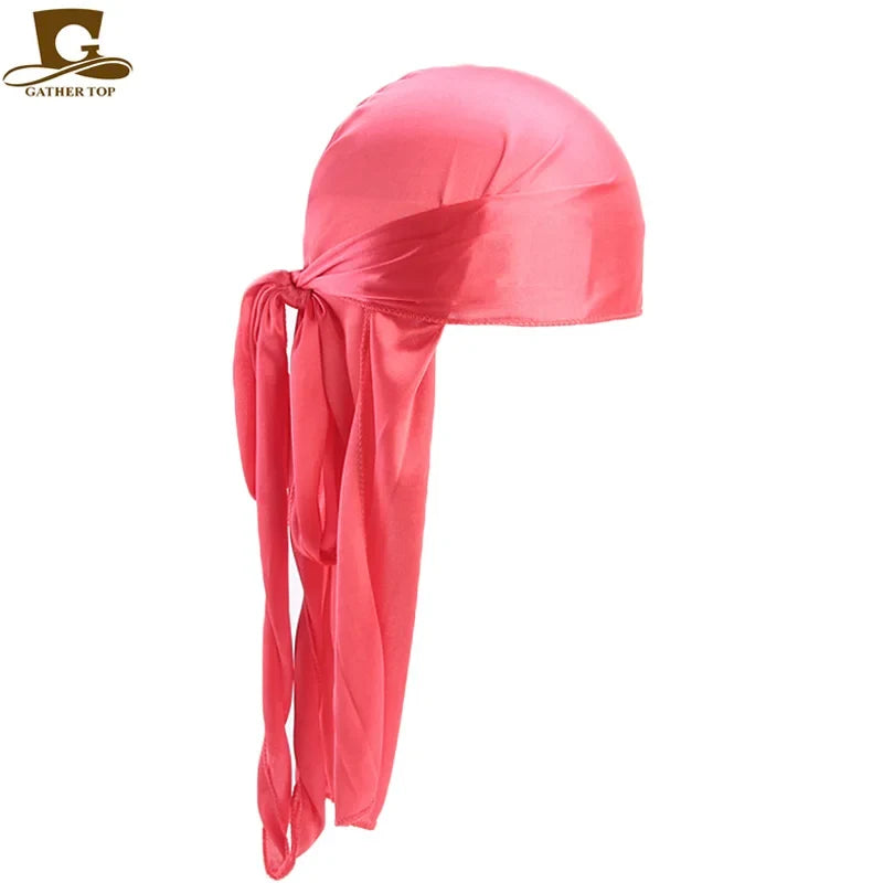 Hat Durag Chemo Caps Skull Hat Turban hair band Bandanas 18 colors for Choose
