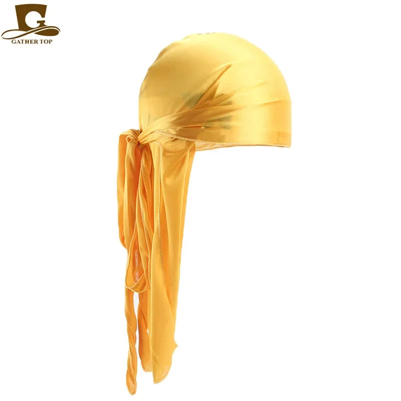 Hat Durag Chemo Caps Skull Hat Turban hair band Bandanas 18 colors for Choose