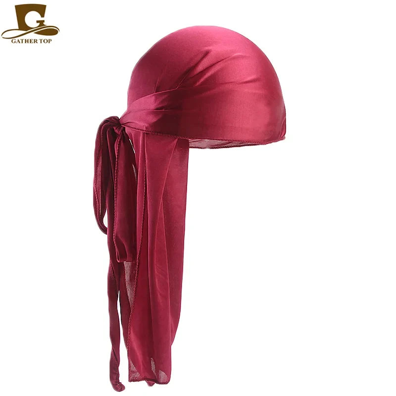 Hat Durag Chemo Caps Skull Hat Turban hair band Bandanas 18 colors for Choose