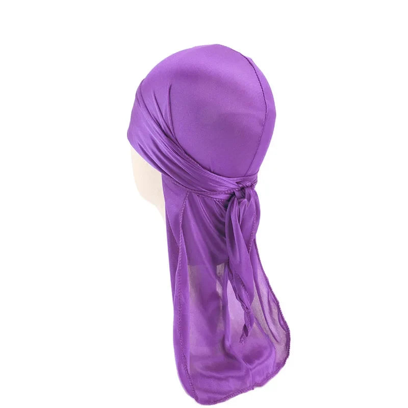 Hat Durag Chemo Caps Skull Hat Turban hair band Bandanas 18 colors for Choose