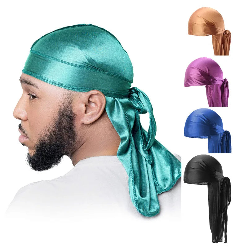 Hat Durag Chemo Caps Skull Hat Turban hair band Bandanas 18 colors for Choose